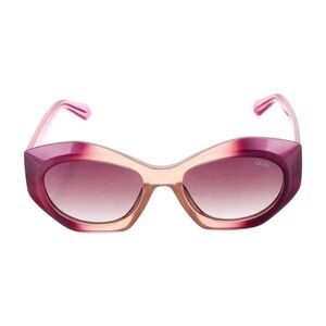 Quay Australia Pink Gradient Cat-Eye Sunglasses